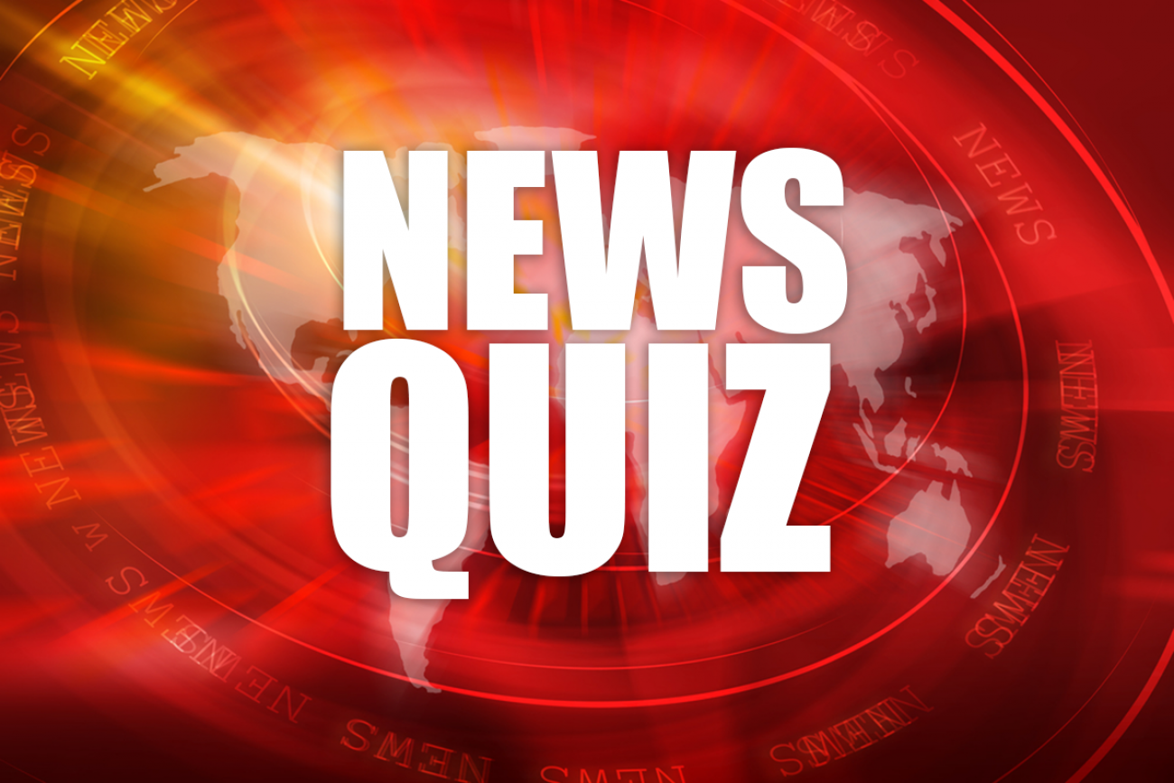 News Quiz graphic