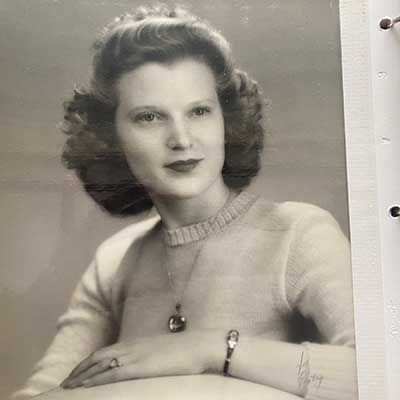 Lucille Butts at about age 18.