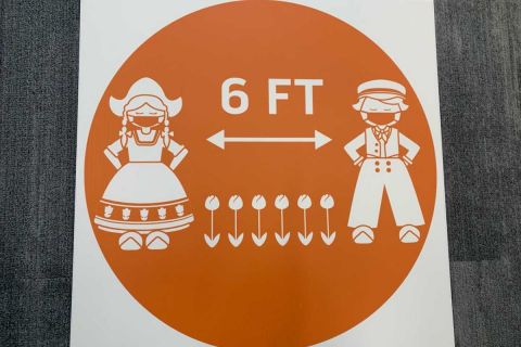 mask sign