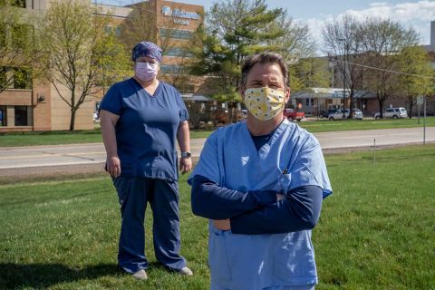 Workers weary, patients angry, as COVID fills Michigan hospitals â€” again - Bridge Michigan