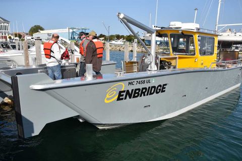 Enbridge boat
