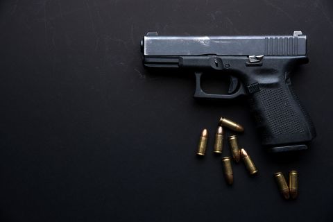 gun with bullets