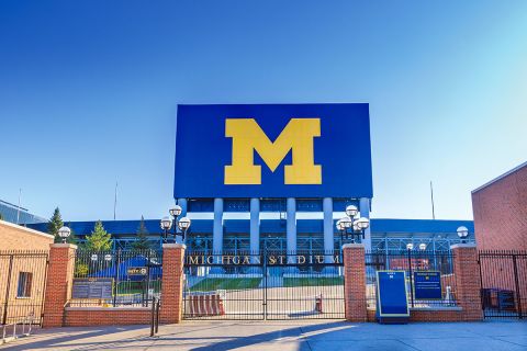 The Big House on a clear day