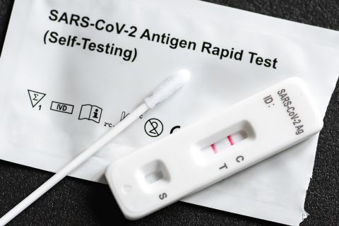 positive covid test