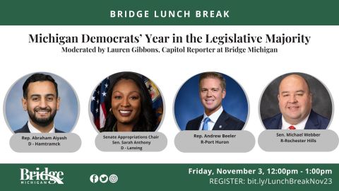 bridge michigan november lunch break