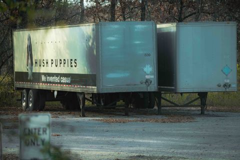 truck for hush puppies shoes