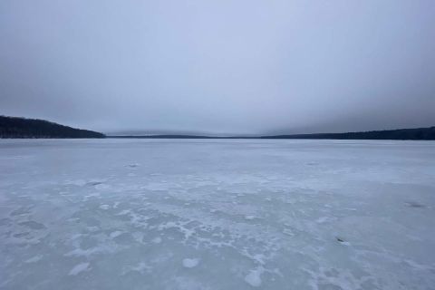 frozen douglas lake
