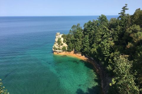 Miners Castle at Pictured Rock National Lakeshore