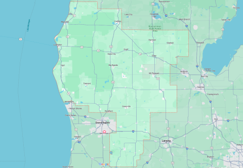 Michigan's sprawling 2nd Congressional District