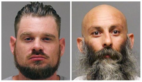 Adam Fox (left) and Barry Croft (right) mugshots. 
