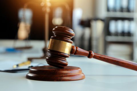 A gavel. 