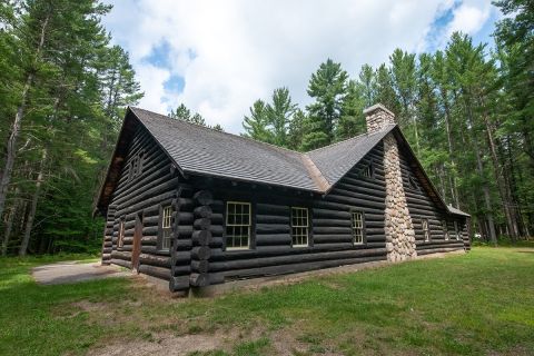 A cabin. 