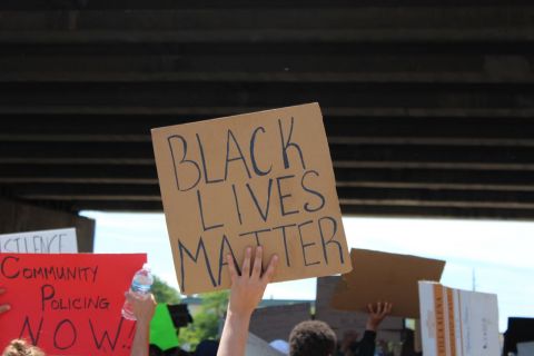 Black lives matter Ann Arbor march