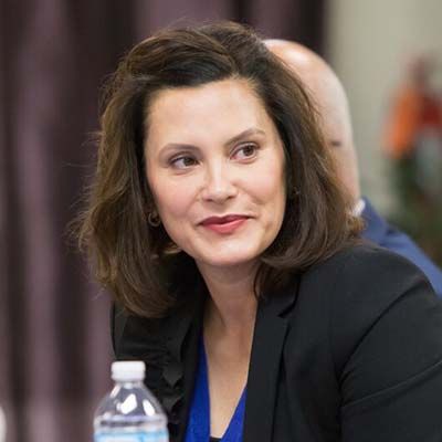 whitmer gretchen bridgemi promises dems veering projected