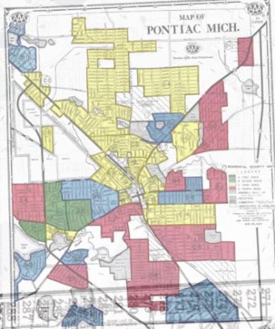 pontiac map