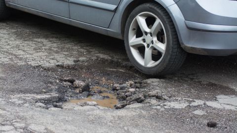 potholes