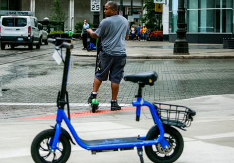 Scooters in Detroit