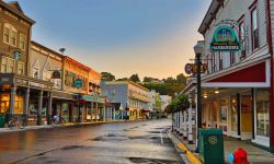 downtown Mackinac island 