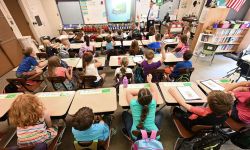 kids in a classroom