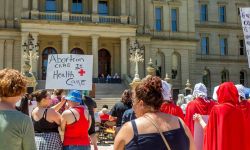 Michigan abortion protest