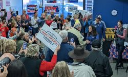 dixon in a crowd of people