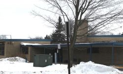 outside a school