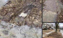 gaps in sidewalks