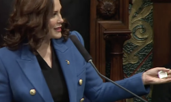 whitmer on microphone
