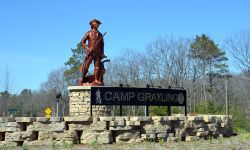 Camp Grayling sign