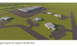 rendering of Clare health complex