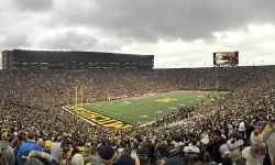 full stadium at the Big House