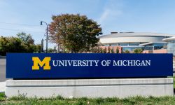 university of michigan sign