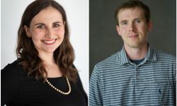 Kathleen Bolter and Kyle Huisman headshots