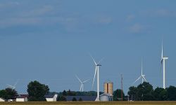 wind turbines