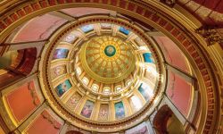 Rotunda of the Michigan state capitol 