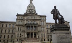 Michigan Capitol building in Lansing 