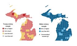 Two michigan maps 