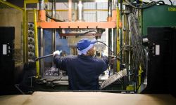 man working in a factory