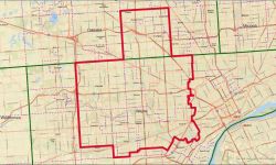 Michigan's 12th Congressional District map