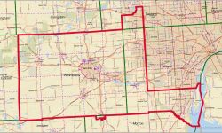 Michigan's 6th Congressional District map