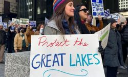 Protesters demonstrate 