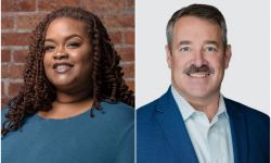 Headshots for Alaina Jackson and Rob Fowler. 
