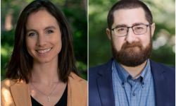 Rebeccah Sokol and Bryan Victor headshots