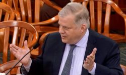 Attorney Eric Kaardal testifies before a Michigan House committee