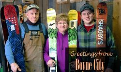 Greetings From Boyne City postcard