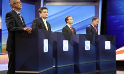 Four Republican gubernatorial candidates debate in Grand Rapids