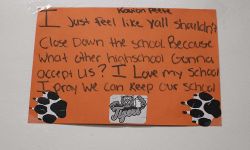 Benton Harbor high school poster