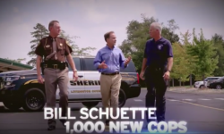 Bill Schuette 1,000 cops