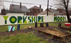 Yorkshire Woods sign