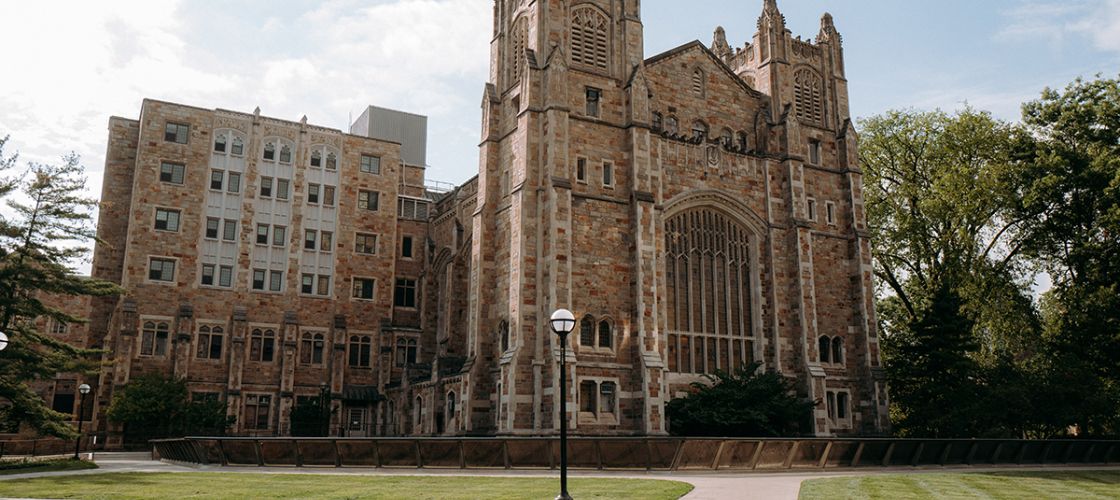University of Michigan Library from the court yard